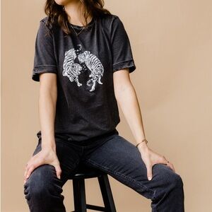 Able Black Graphic T-Shirt